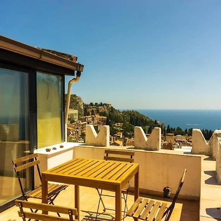Glamstudio Taormina Center Amazing View On Private Terrace Homgarden Daire Dış mekan fotoğraf